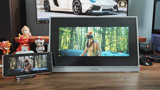 便携的视觉也要有享受，一文展示阿卓帕便携显示器的多种玩法