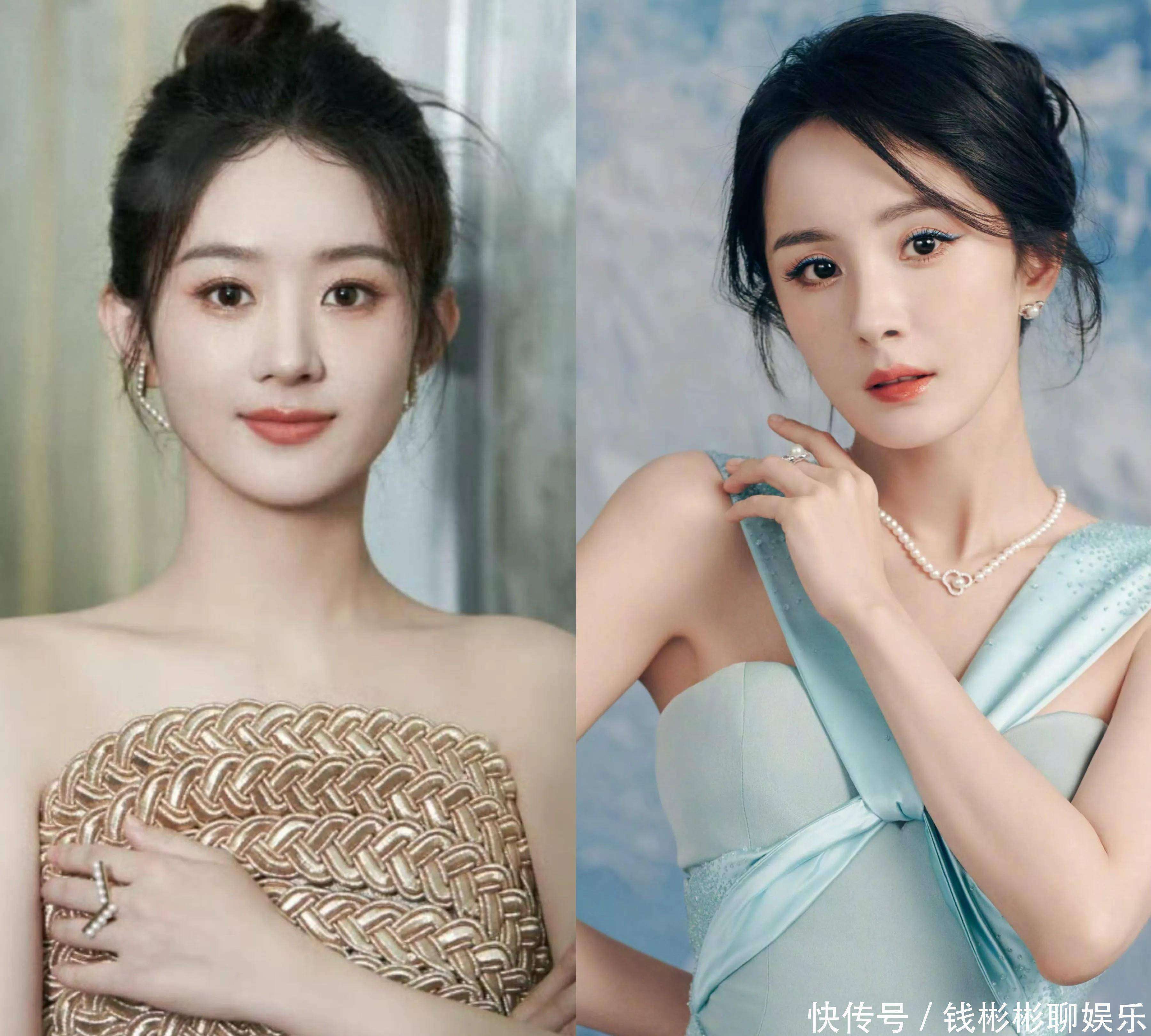 这一夜,赵丽颖温婉大气,杨幂装嫩却显老,娇俏在气质前不值一提