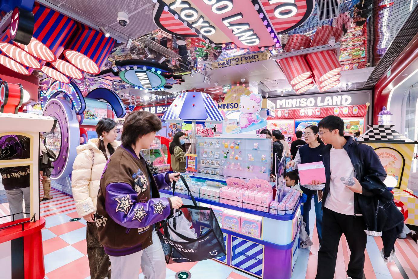 MINISO LAND杭州壹号店西湖畔启幕,首发经济激活杭州消费新热潮-锋巢网