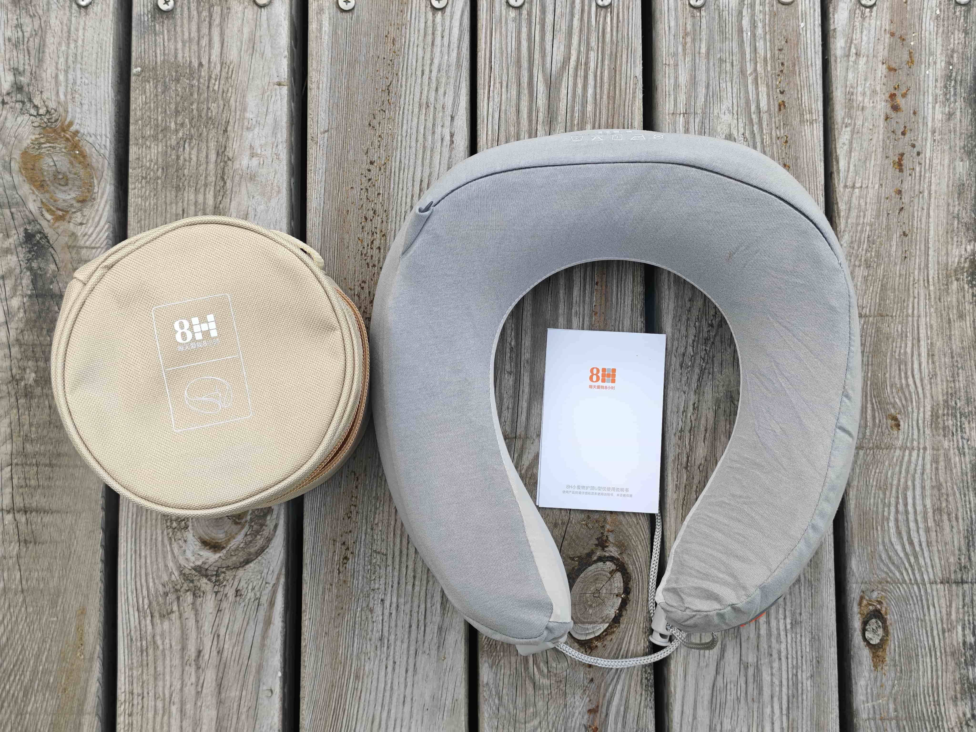 旅伴利器：8H小爱物护颈U型枕实测，旅途中熟睡的秘诀