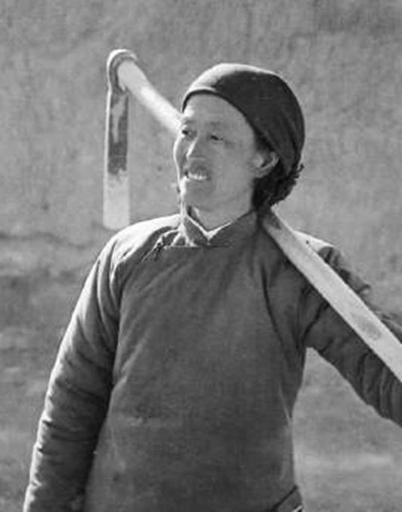 她是大寨村的"四大名人"之一,今年92岁,丈夫是陈永贵的伯乐