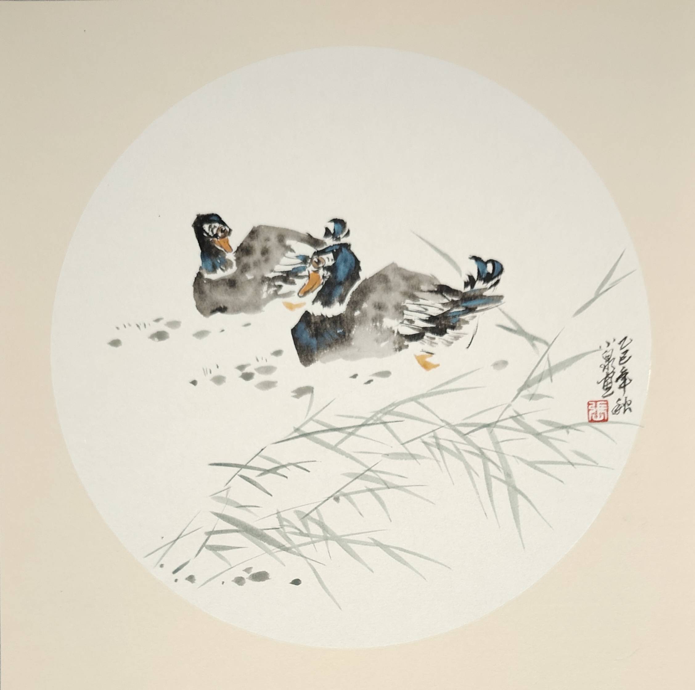 笔墨赋灵韵 禽鸟跃丹青