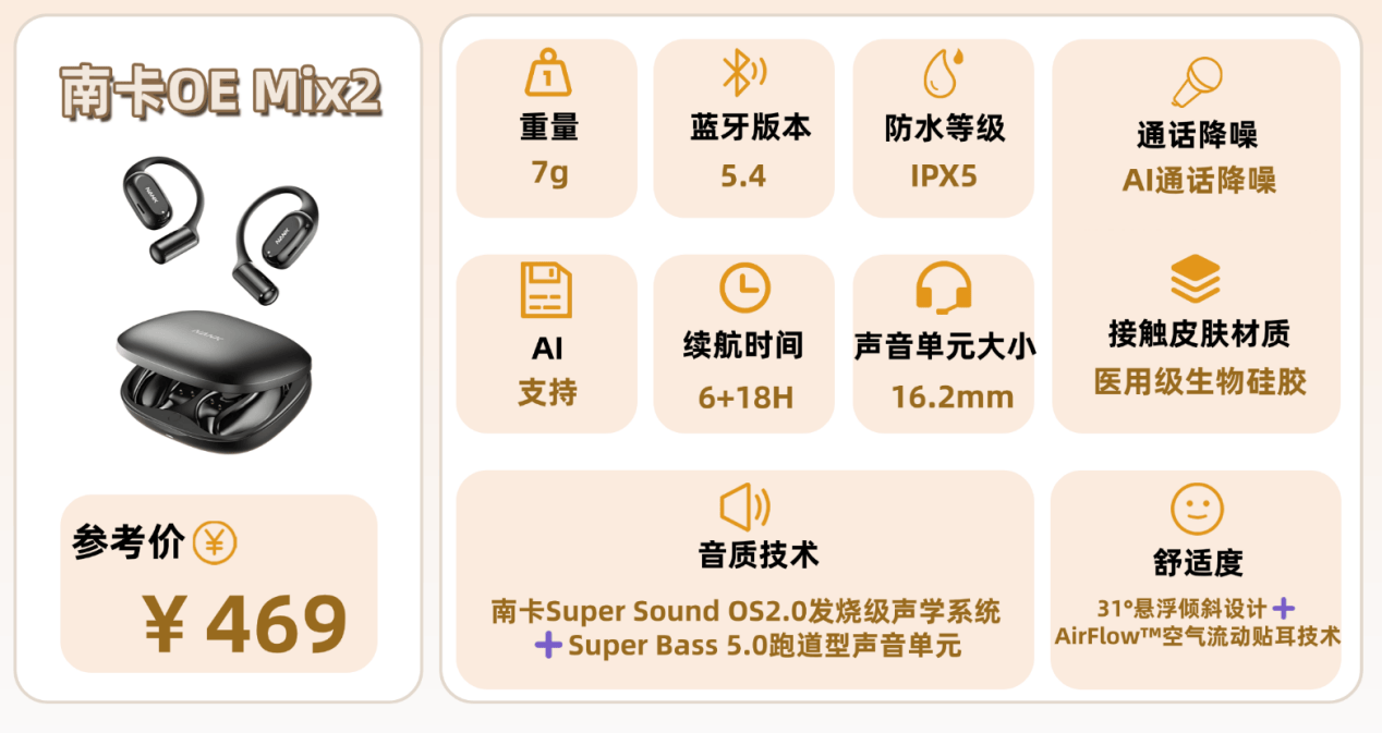 挂耳式耳机哪款音质好？2025十款音质最好的开放式耳机推荐