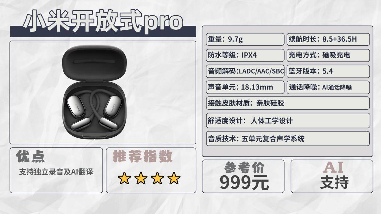 什么是开放式耳机? 全网热门开放式耳机排行榜10强揭晓