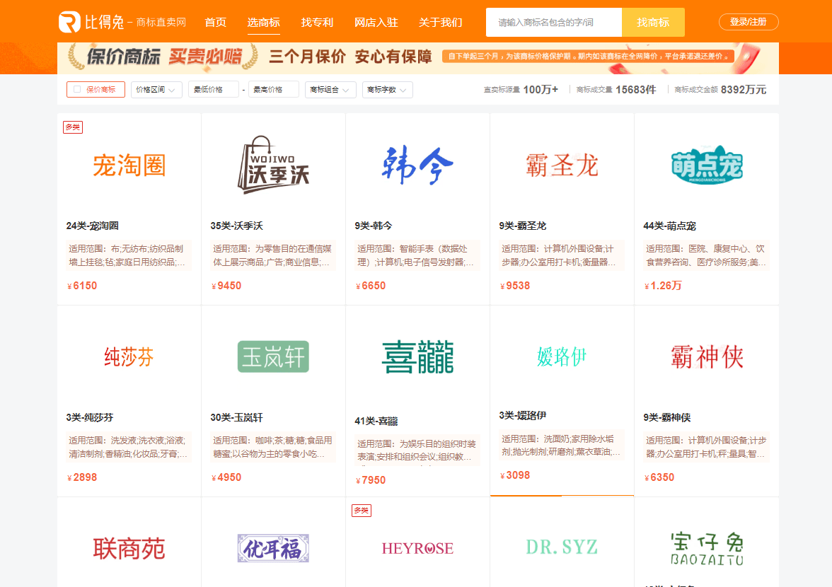 商标注册时长使用情况_商标买卖流程及费用_商标市场行情真实区间