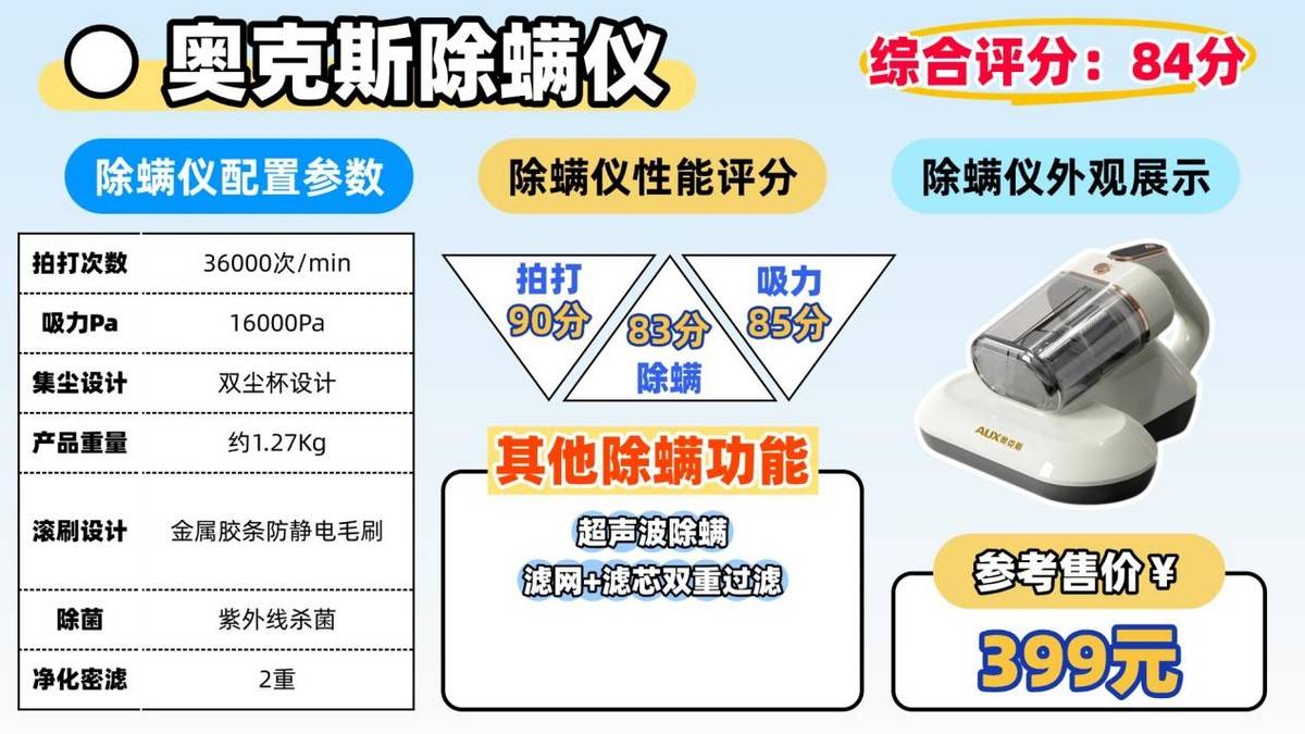 如何正确挑选除螨仪?什么牌子的除螨仪好?口碑最好10款除螨仪推荐清单,闭眼入!