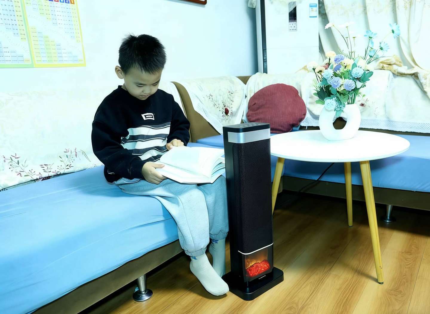 小空间速热王者！宫菱暖风机测评：欧盟认证安全无毒+母婴级柔风