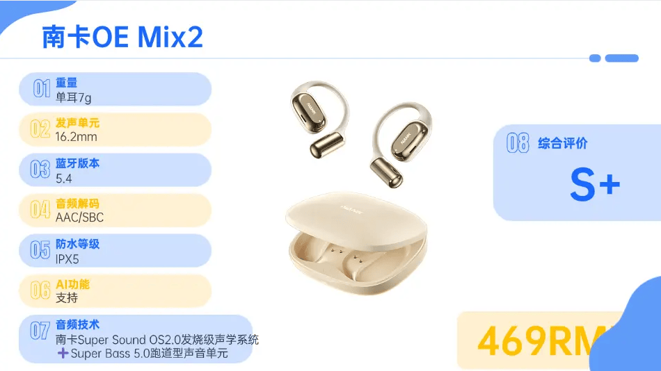 挂耳式耳机什么牌子戴起来舒服？2026舒适度最好的开放式耳机推荐