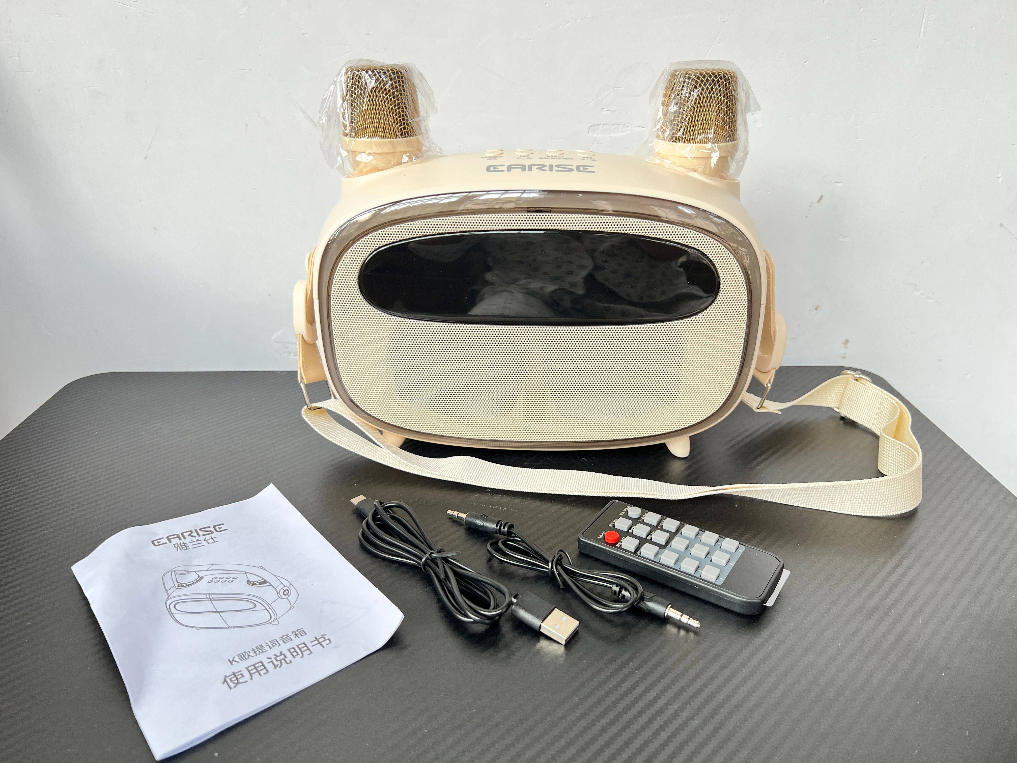 逐字跟唱，随心所欲丨K歌神器：雅兰仕K31提词音箱