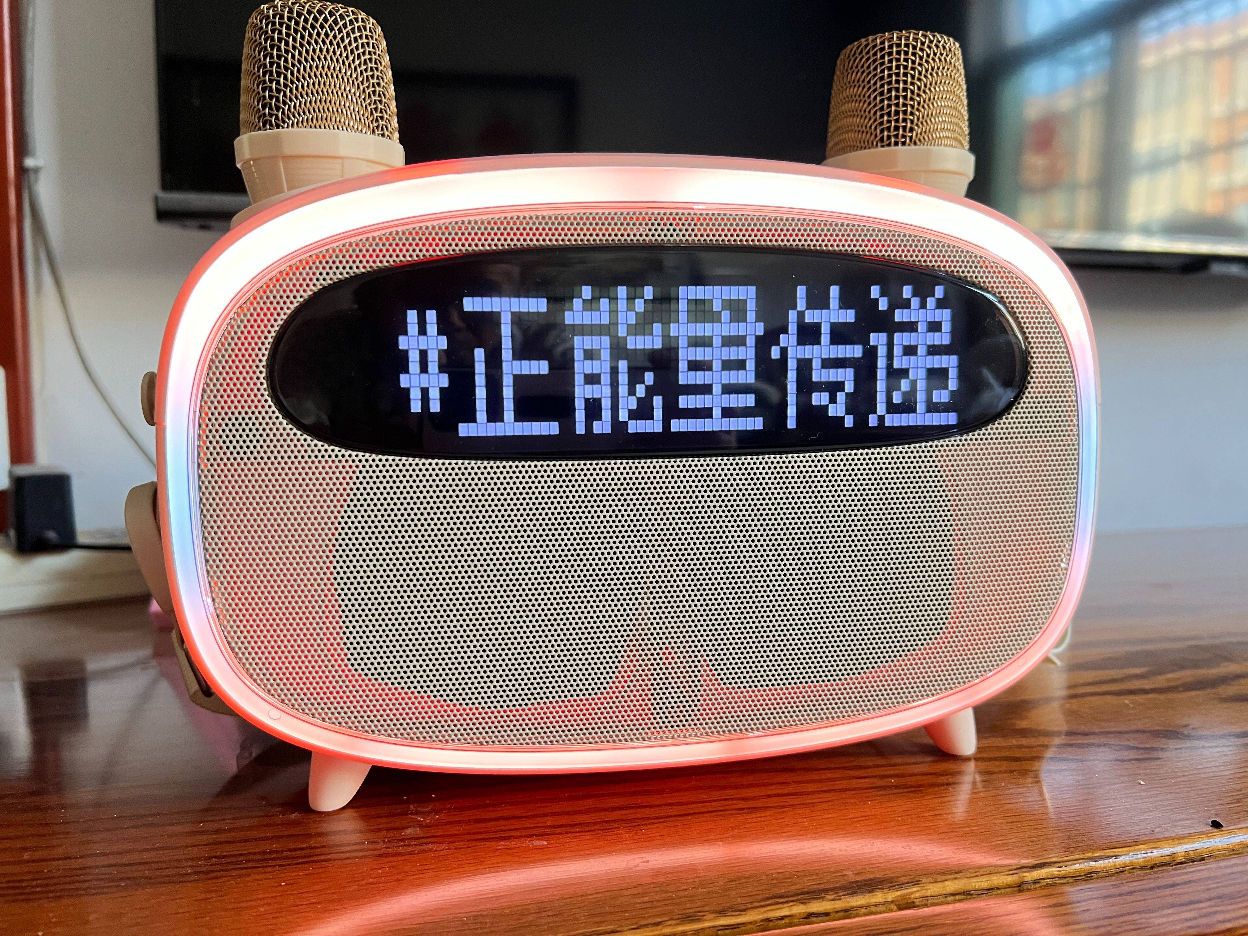 逐字跟唱，随心所欲丨K歌神器：雅兰仕K31提词音箱