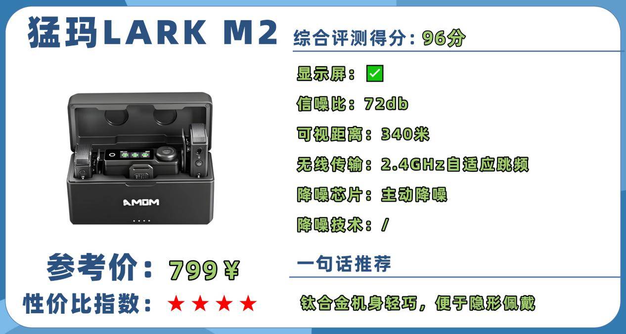 千元与百元领夹麦克风究竟有什么区别？高品质领夹麦分享告别选错