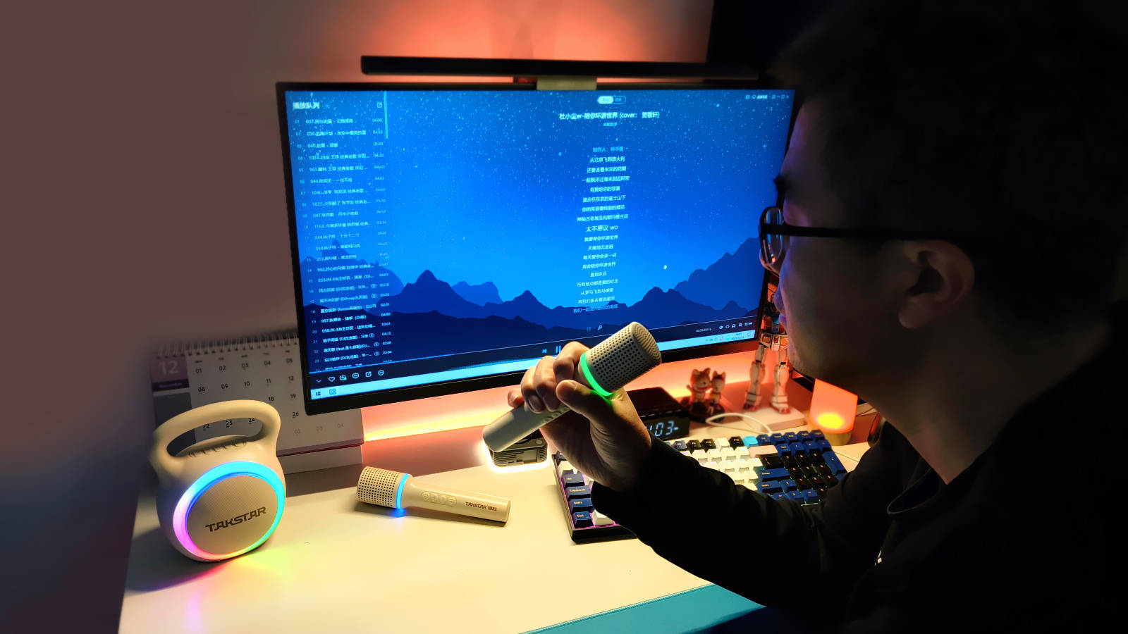 唱K新宠：得胜H2小哑铃音箱体验，身材小巧随时随地K歌