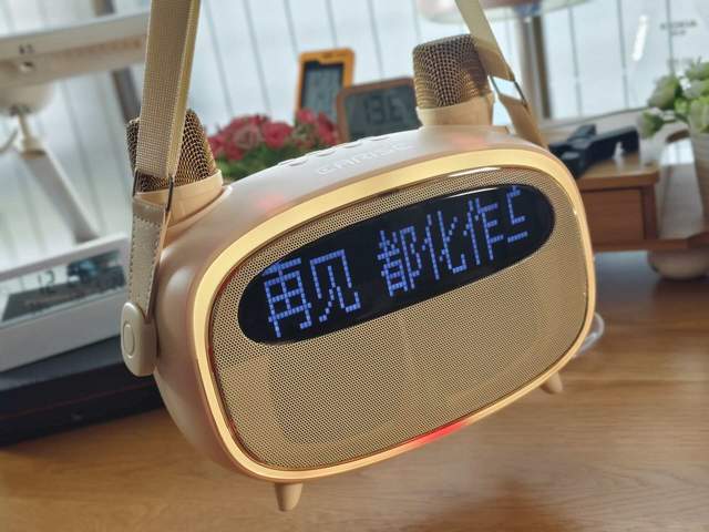 雅兰仕K31K歌提词音箱，户外家庭聚会，K歌两不误