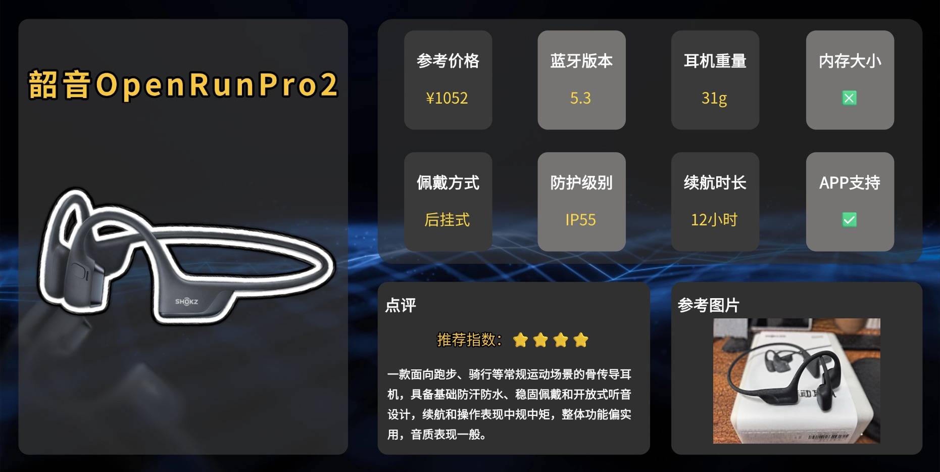 骨传导耳机适合运动吗？稳固防汗，分享十款运动耳机后的真实感受