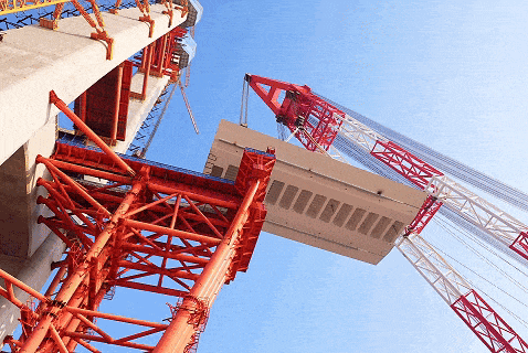 世界最长跨海铁路桥首座主塔封顶！(图10)