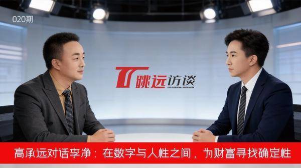 高承远对话李净：在数字与人性之间，为财富寻找确定性(图1)