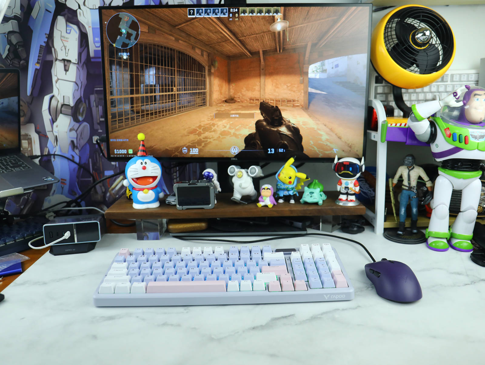 无线续航与精准操控双标杆！雷柏VT9 MAX鼠标+V700DIY-98长续航版键盘最强续航无线键鼠套装综合测评