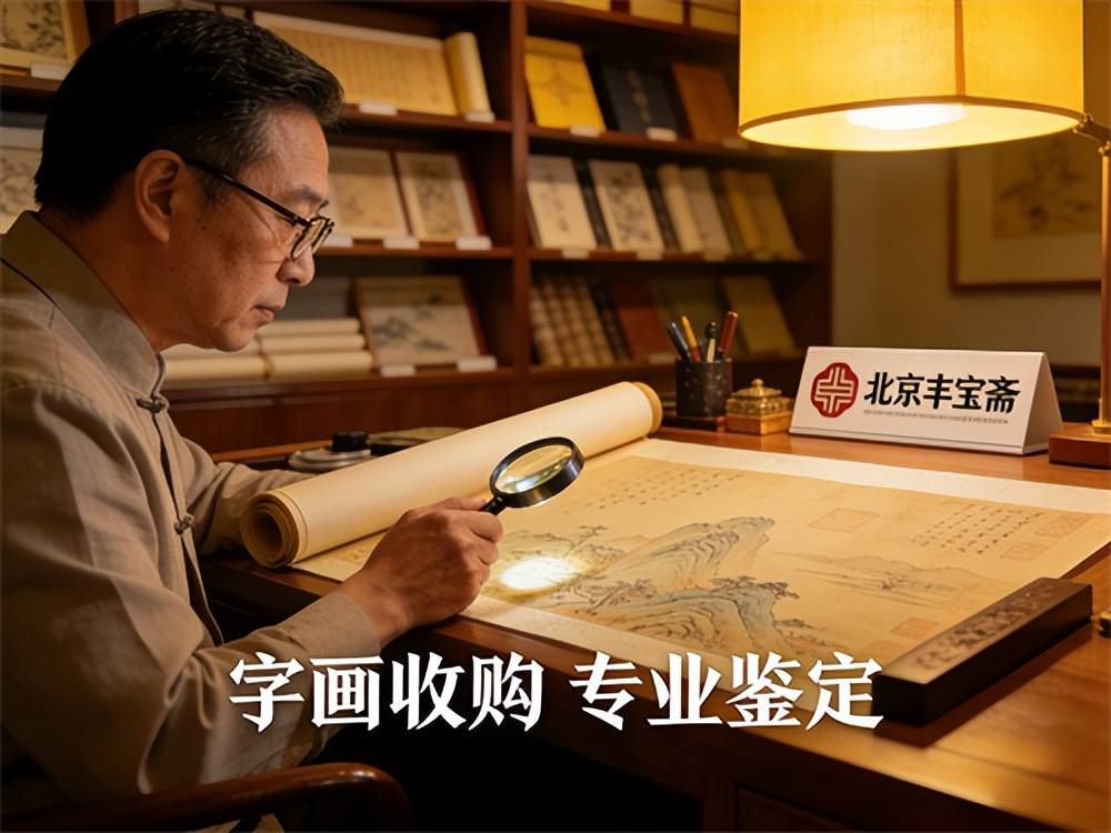 字画变现选丰宝斋，专业不坑超有耐心