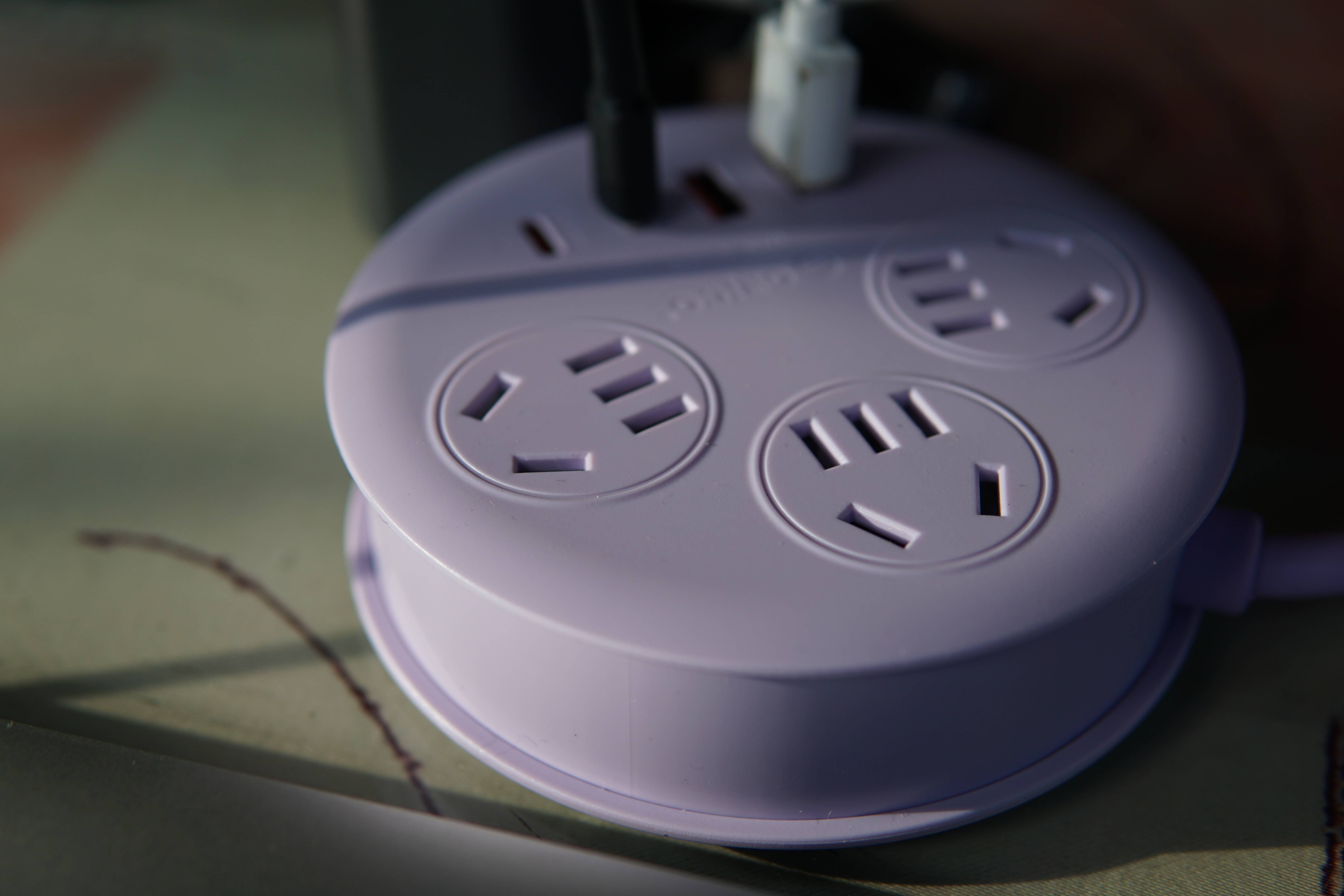 小巧可爱的七合一奥睿科电小包插排来了