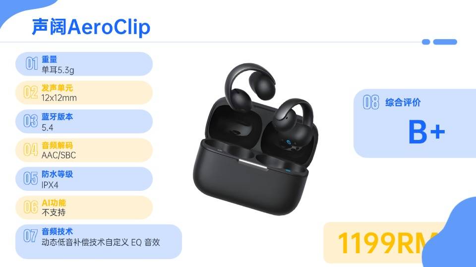 开放式蓝牙耳机哪个品牌好用？2026年开放式耳机品牌排行榜前十强