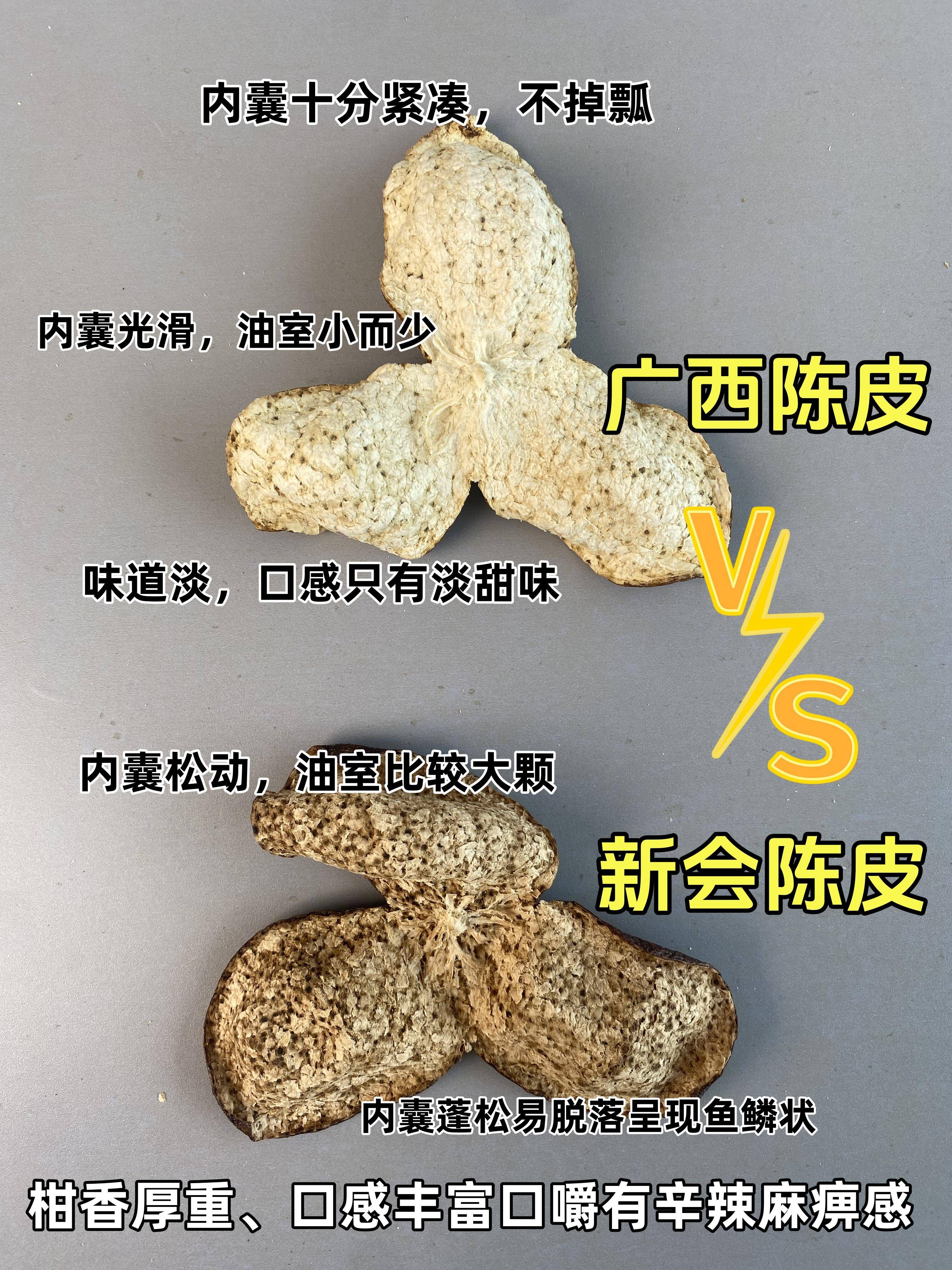 新会陈皮正品气味是什么?复合香气与劣质气味对比