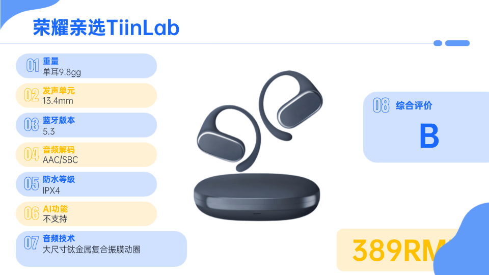开放式蓝牙耳机哪个品牌好用？2026年十大开放式耳机排名