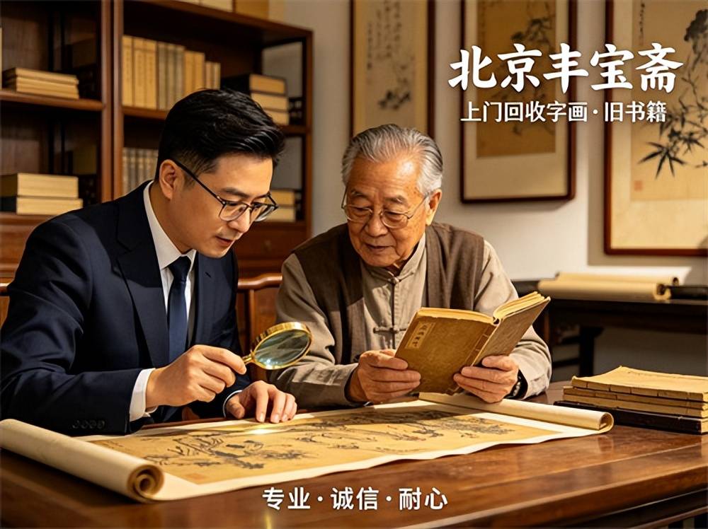 你的名家字画、旧书别闲置了，北京丰宝斋帮你换个好去处