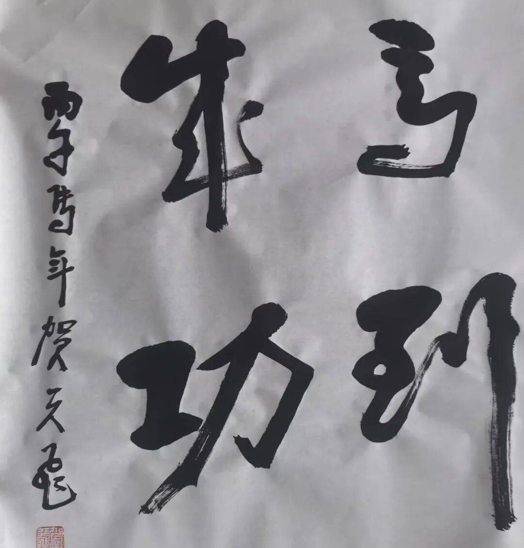 贺天飞“纸上浮雕”书法的艺术革新(图11) 贺天飞“纸上浮雕”书法的艺术革新(图11)