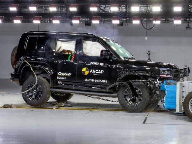 撞飞测试车反被扣8分,方程豹豹5用“太硬”拿下澳洲5星