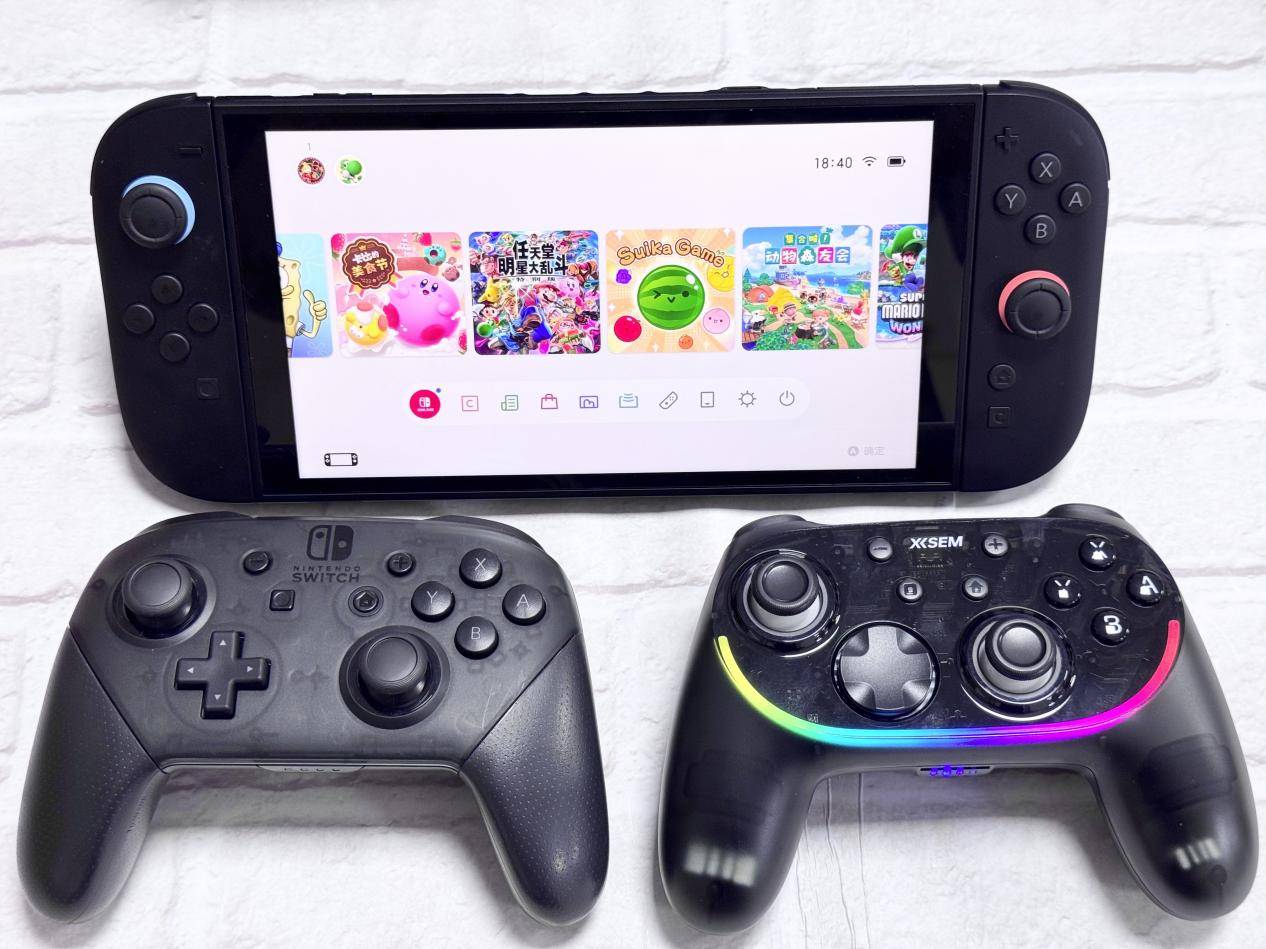 百元原装手柄和国产手柄差别大吗?任天堂Switch和西圣GC1横评对比