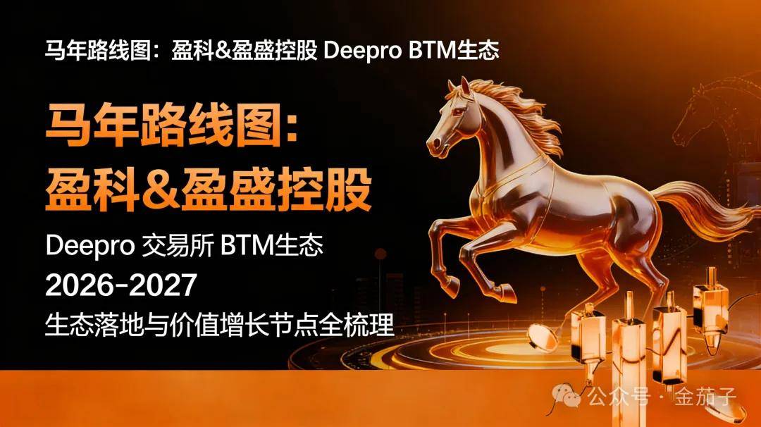 马年路线图:香港盈科 & 盈盛控股 Deepro 交易所 BTM 生态 2026-