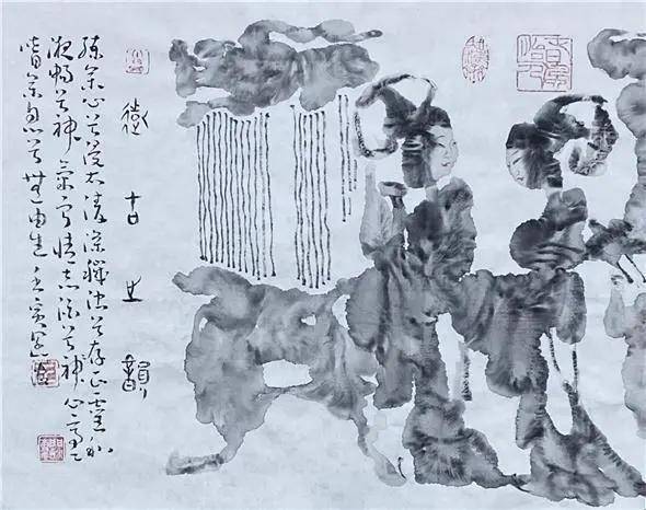 大汉气象 文人韵致——著名画家王阔海的新汉画艺术_山东站_中华网