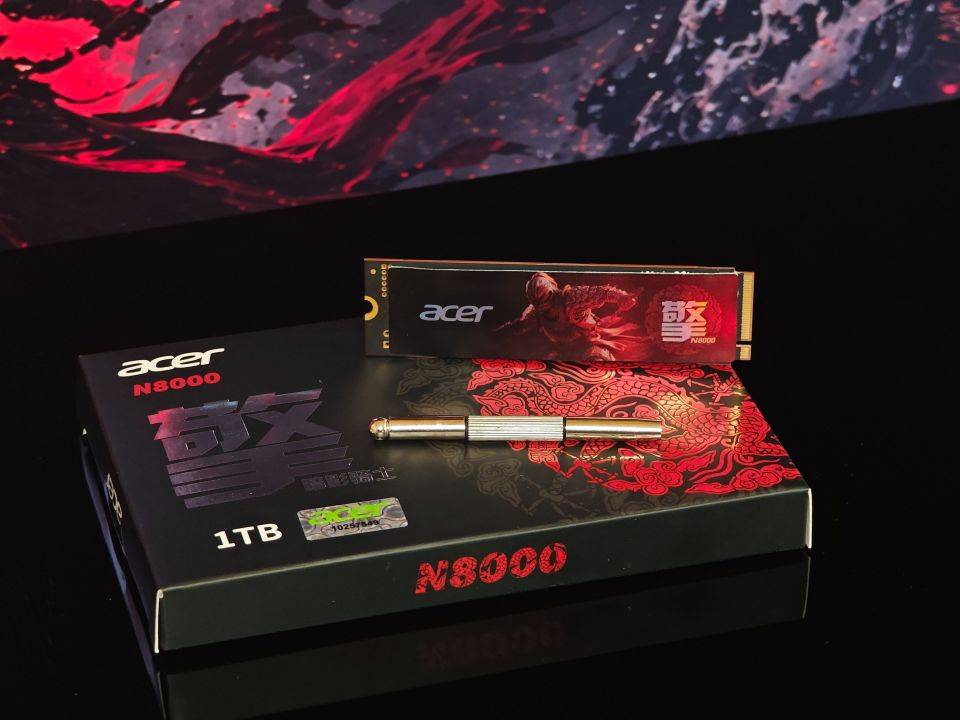 低耗疾速,笔记本扩容首选宏碁暗影骑士N8000 PCIe5.0固态硬盘！