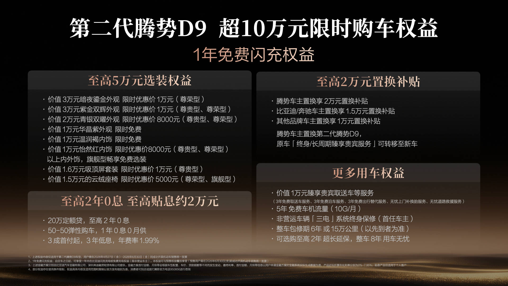 第二代腾势D9顶配只涨1万？看完这些升级，友商直接慌了！