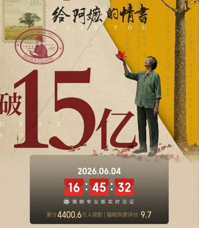 原创            30亿有望了！新加坡担忧的事来了，《阿嬷》开启全球上映