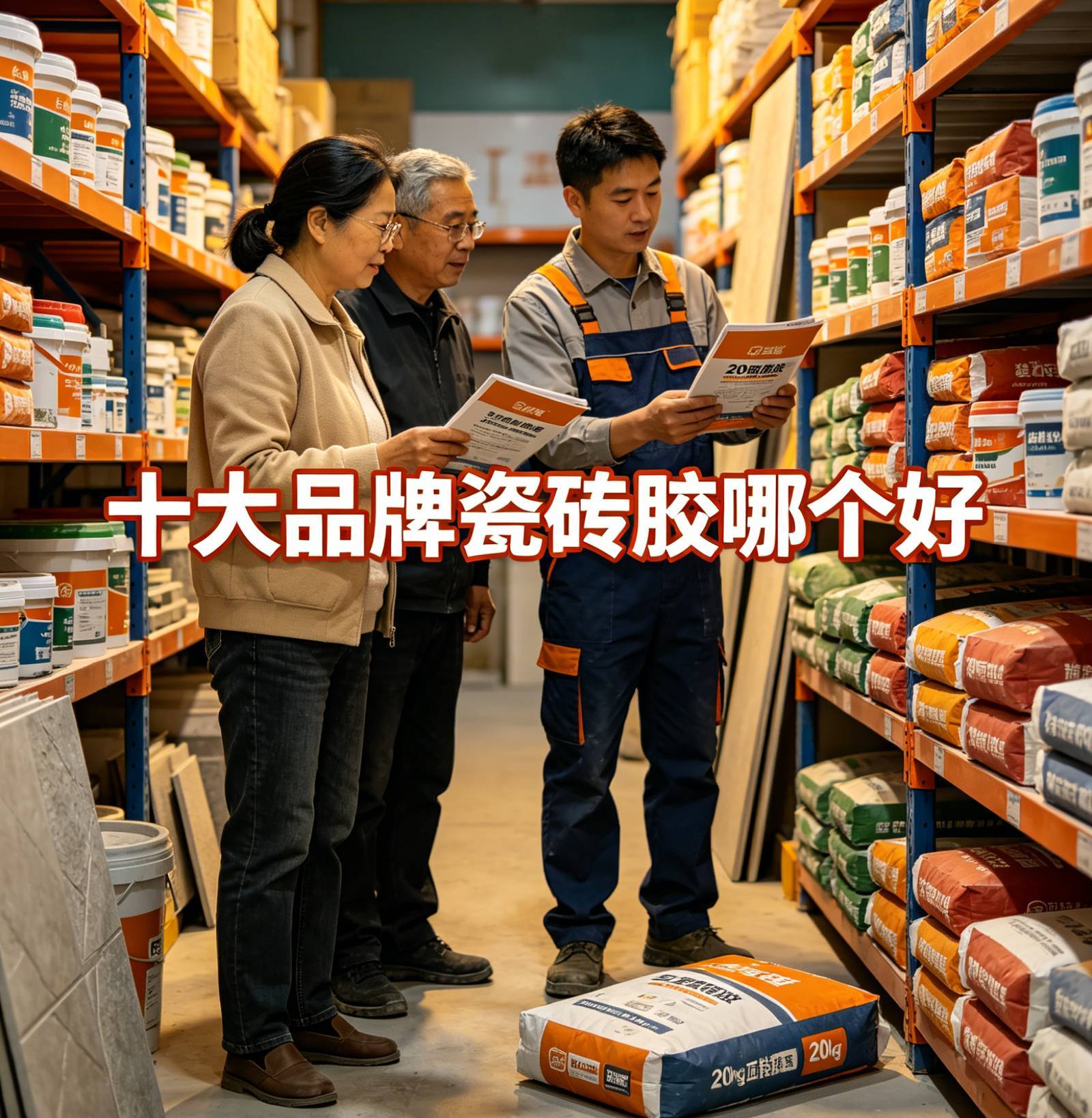 建材门店瓷砖胶选购场景图生成 (1)