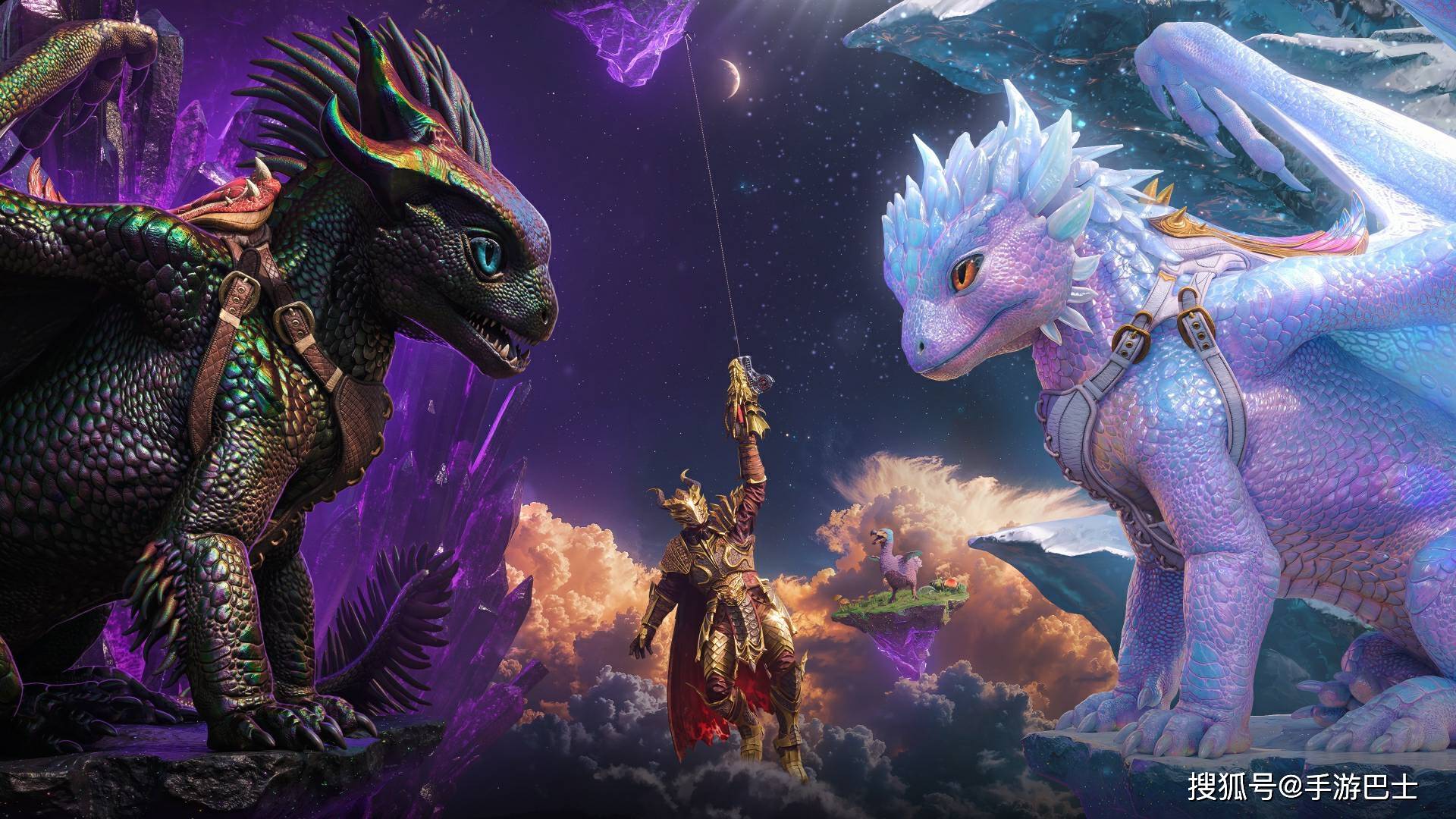 《方舟生存飞升》DLC《龙之国度》正式上线,全新龙族生态来袭