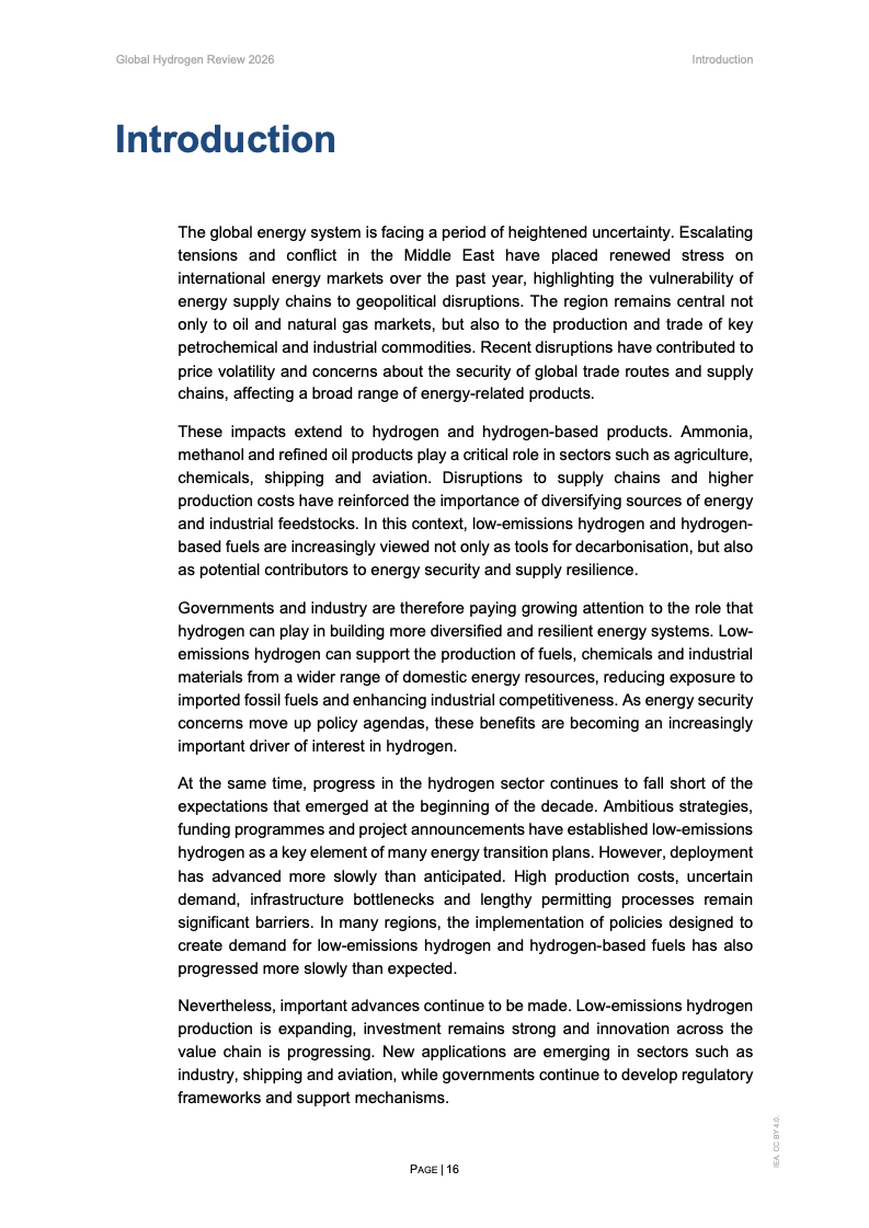 IEA:2026年全球氢能评估报告(图15) IEA:2026年全球氢能评估报告(图15)