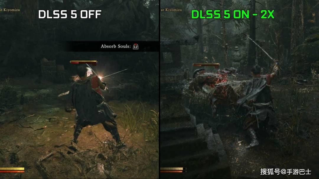 提升巨大！《鬼武者：剑之道》DLSS 5开启前后对比视频