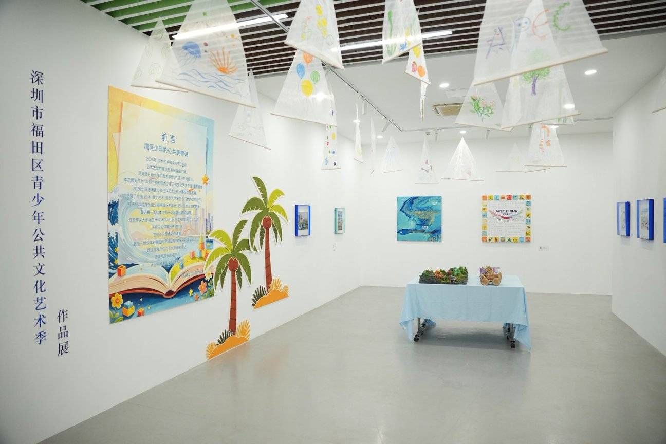 深圳市福田区青少年公共艺术季作品展开幕活动特写（图18）