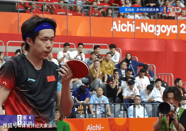 一场0-3！王楚钦不敌张本智和，太累了！亚运会男团：中国2-2日本