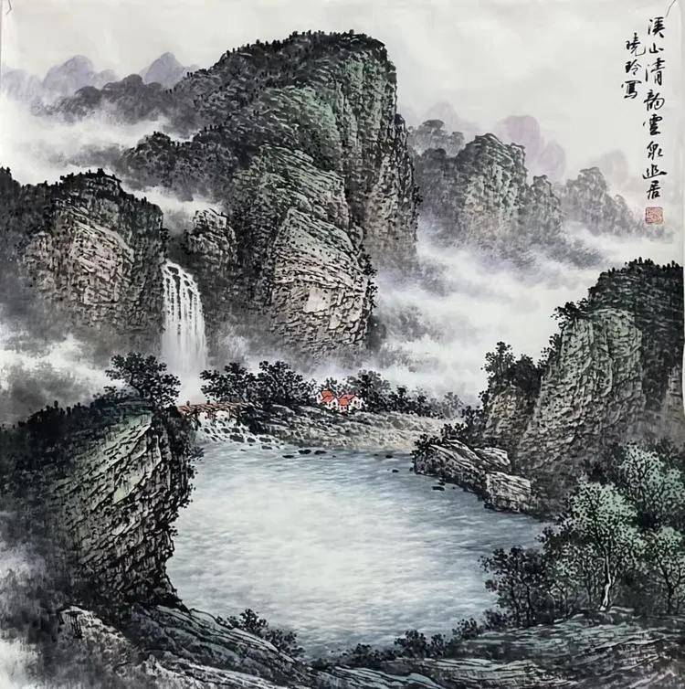 晓绘清姿 丹青蕴秀——慕晓玲国画作品鉴赏（图20）