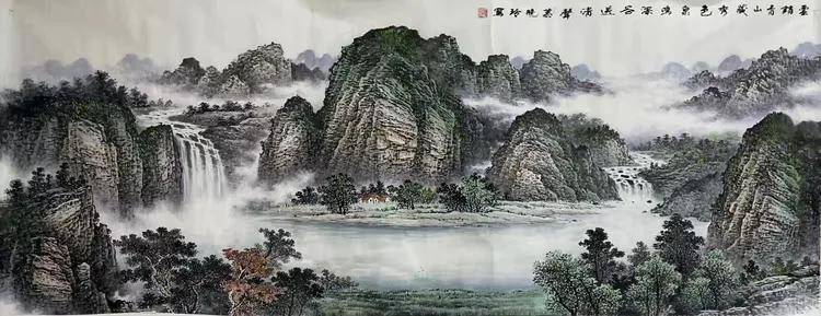 晓绘清姿 丹青蕴秀——慕晓玲国画作品鉴赏（图7）