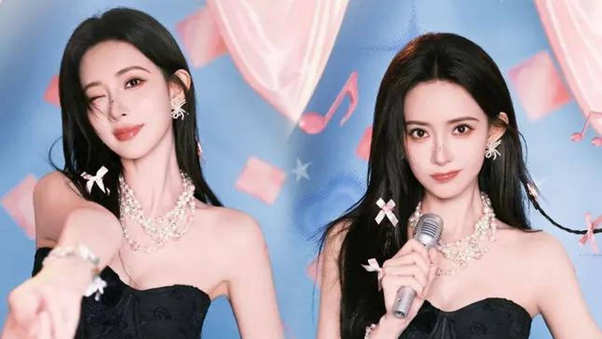 孟子义千禧风造型甜辣活泼，满满的少女元气