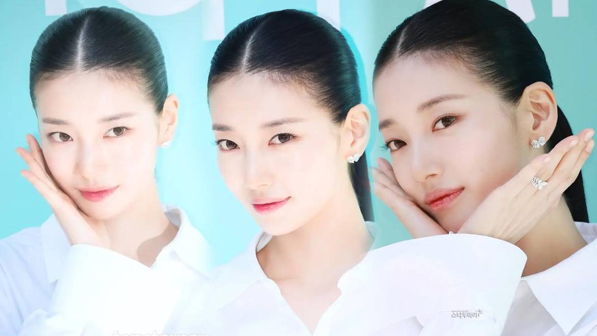好惊人的美貌！秀智扎大光明高马尾出席活动
