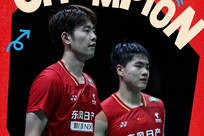 国羽1金2银3铜收官！世锦赛-梁王组合2-0马来西亚组合 男双夺冠