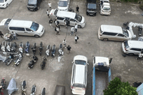 新疆赛里木湖一SUV景区漂移