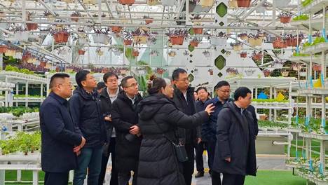 昌吉国家农高区智慧农业馆热情接待中国工程院院士郑南宁一行