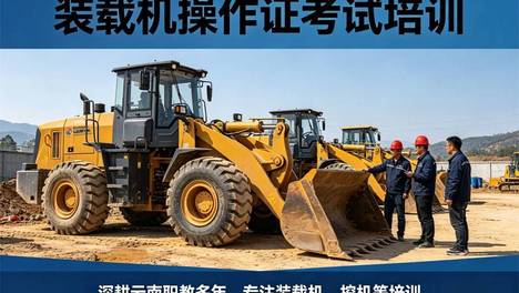 昆明装载机上岗证去哪里报名