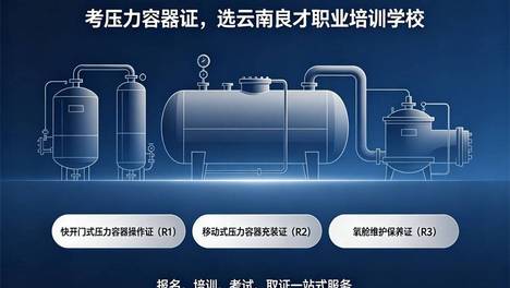 昆明压力容器作业证考证价格